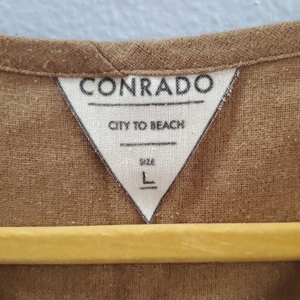Conrado Katrina Linen Midi Dress — image 5 of 8